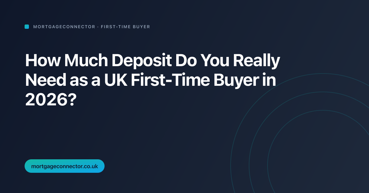 First-time buyer reviewing a house deposit budget