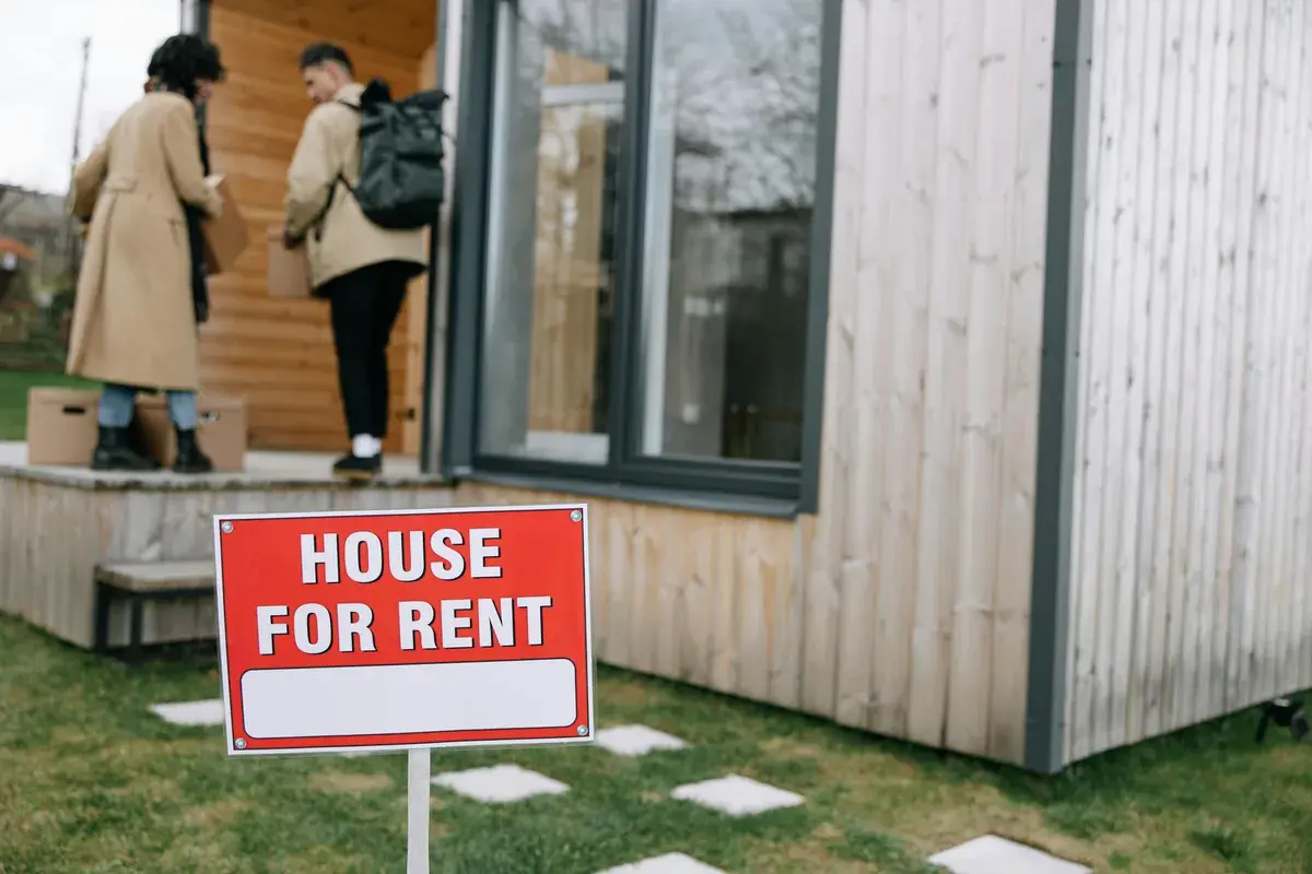 A couple's first time renting out a residential mortgage